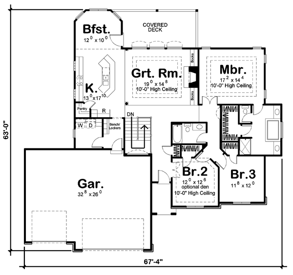 Traditional Level One of Plan 44113