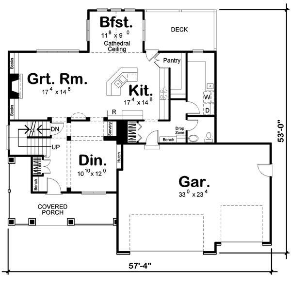 Traditional Level One of Plan 44116
