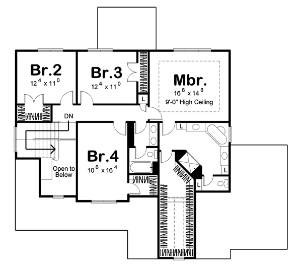 Traditional Level Two of Plan 44116