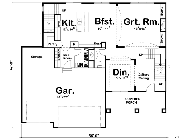 Traditional Level One of Plan 44118