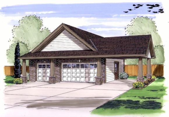 Garage Plan 44136