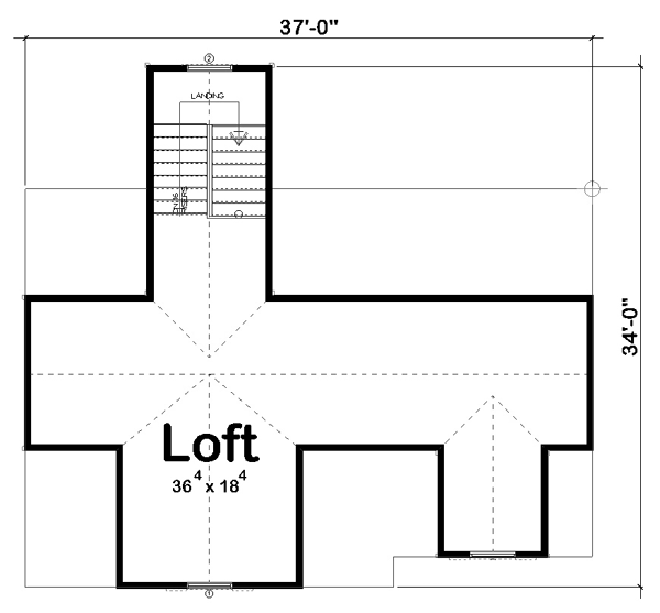 Traditional Level Two of Plan 44151