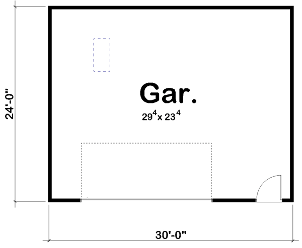 Traditional Level One of Plan 44164