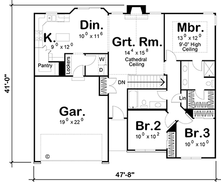 First Level Plan