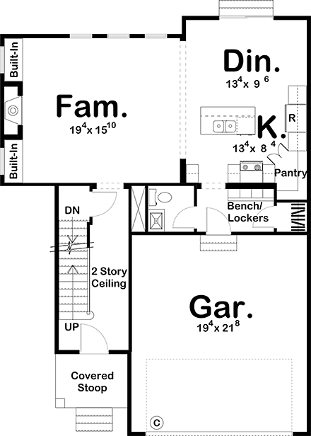 First Level Plan