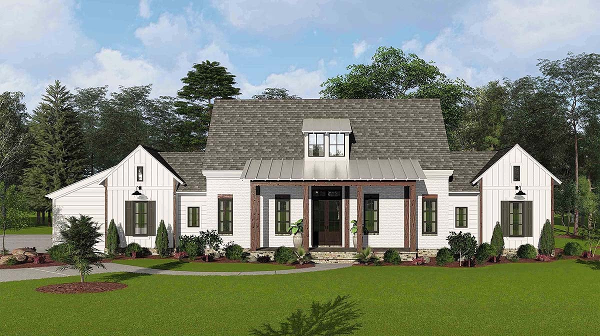 Plan 44327 | Traditional Style with 4 Bed, 4 Bath, 3 Car Garage