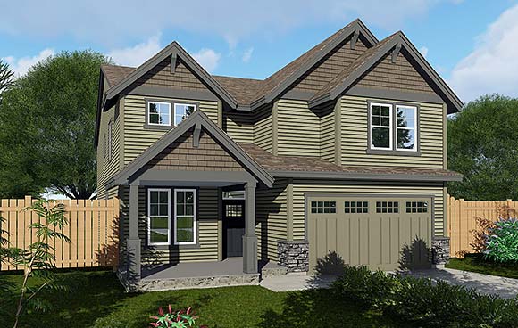 House Plan 44401 Elevation