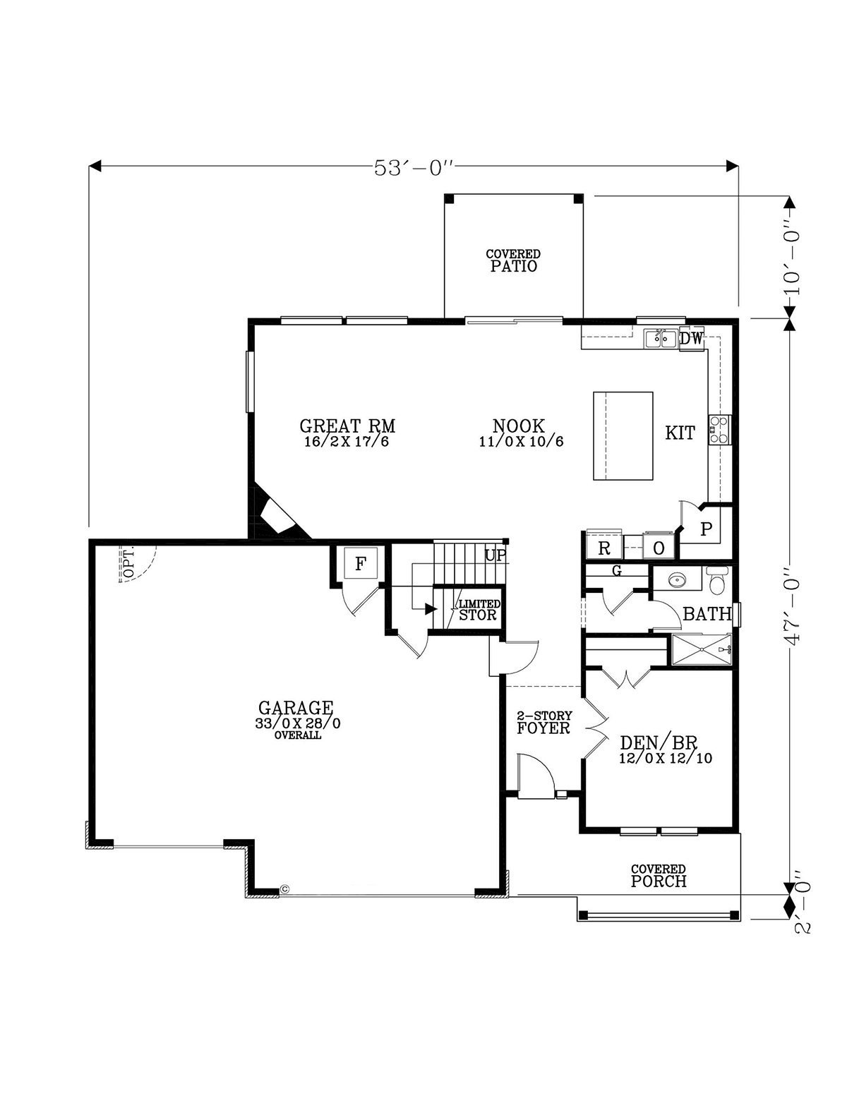 Traditional Level One of Plan 44501