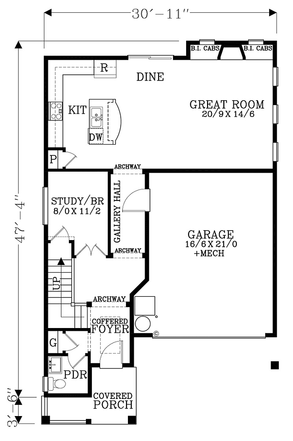 Traditional Level One of Plan 44503