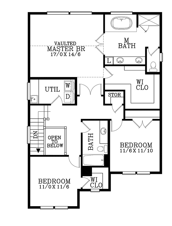 Traditional Level Two of Plan 44503