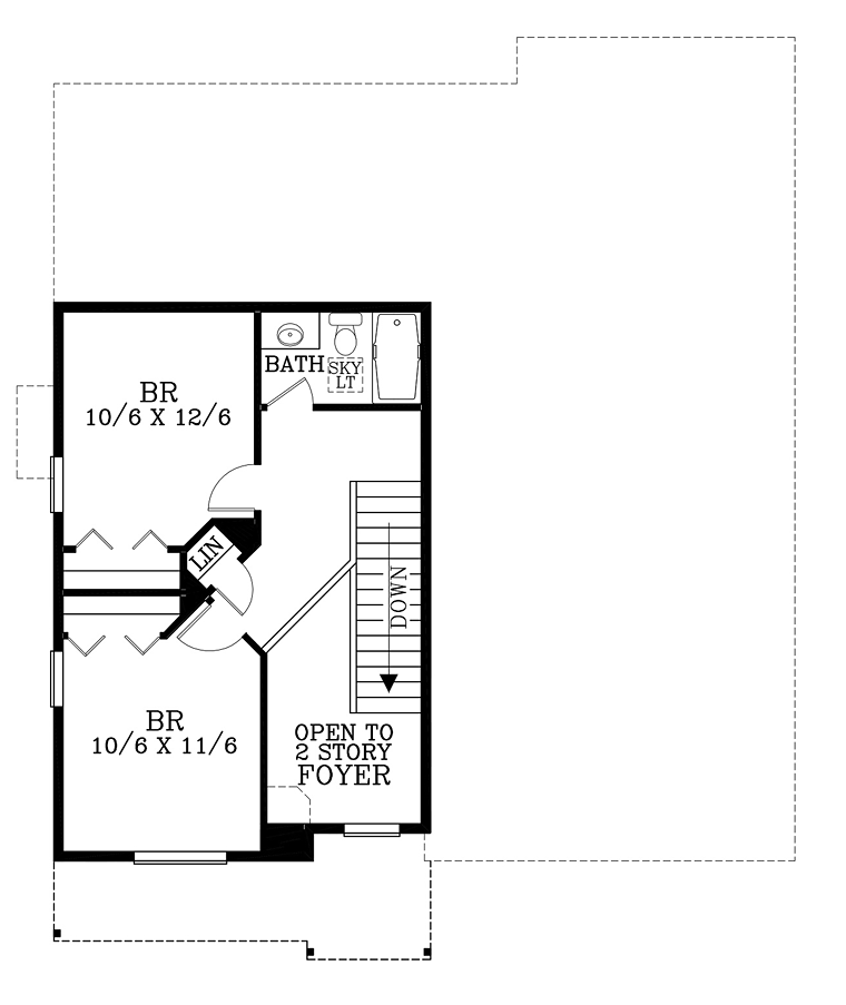 Country Craftsman Level Two of Plan 44621