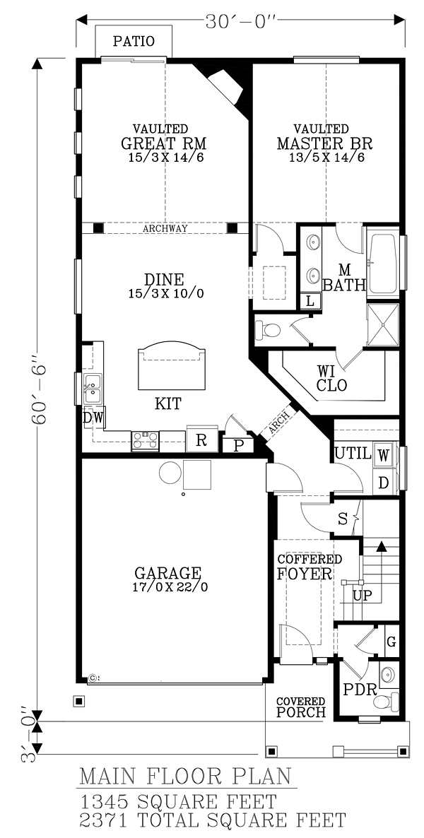 Country Traditional Level One of Plan 44627