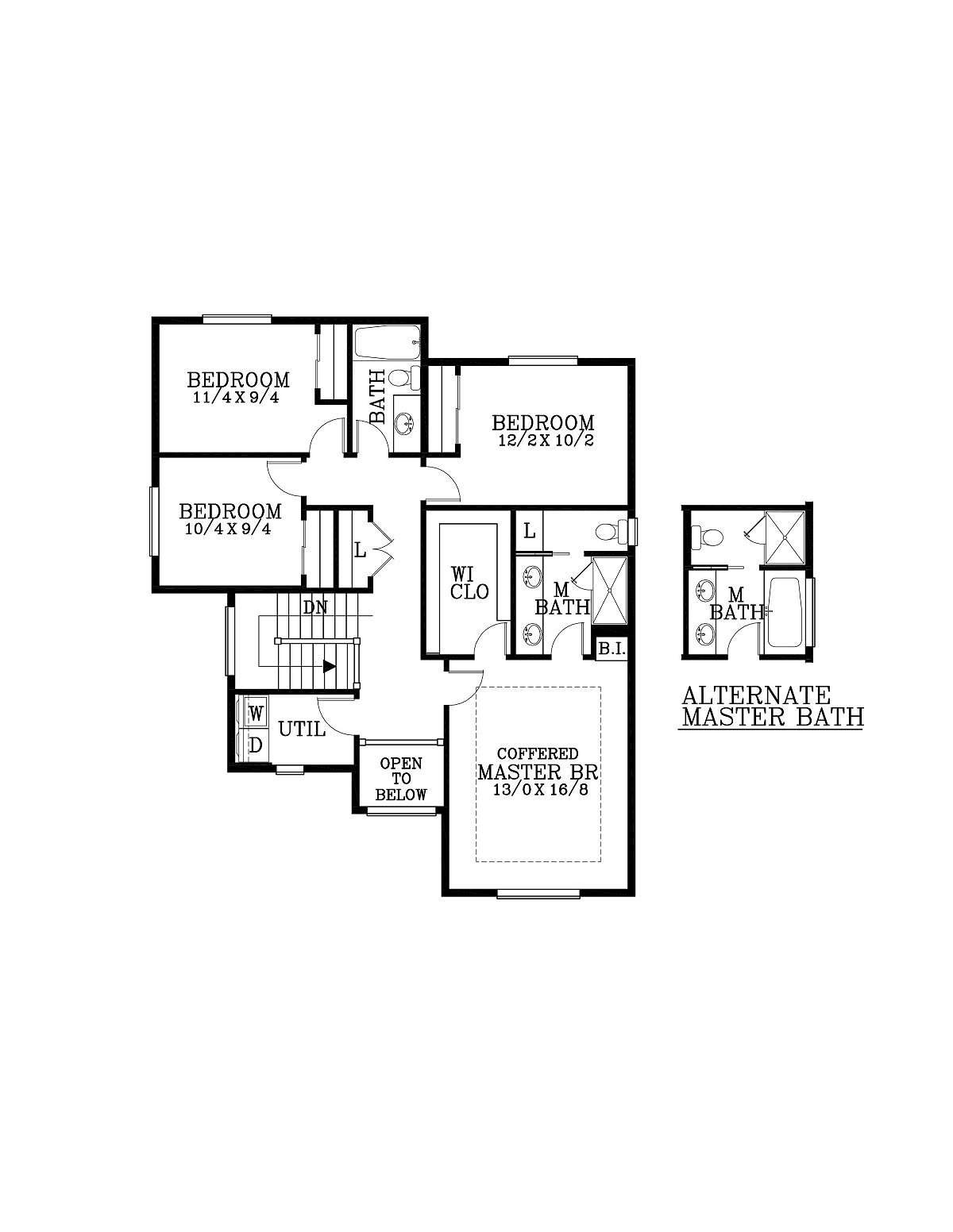 Traditional Level Two of Plan 44630