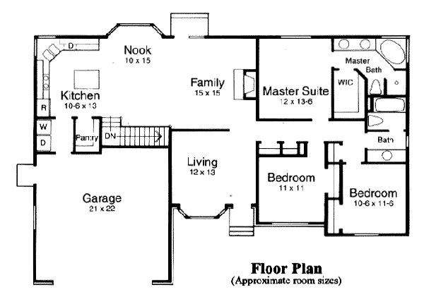 Traditional Level One of Plan 44807