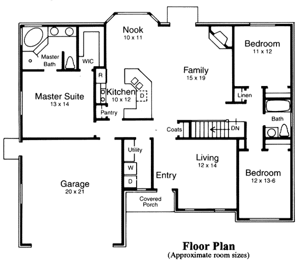 Traditional Level One of Plan 44809
