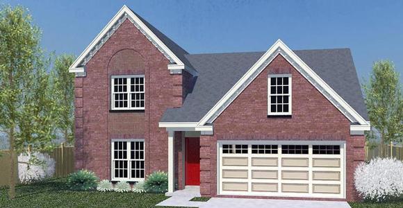 House Plan 44921 Elevation