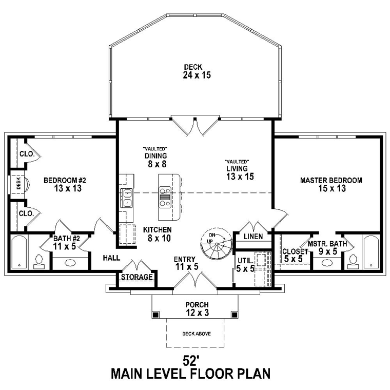 Traditional Level One of Plan 44933