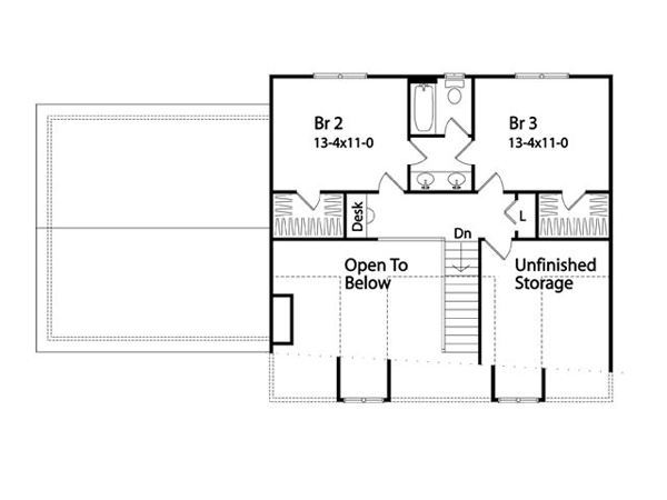 Country Traditional Level Two of Plan 45101