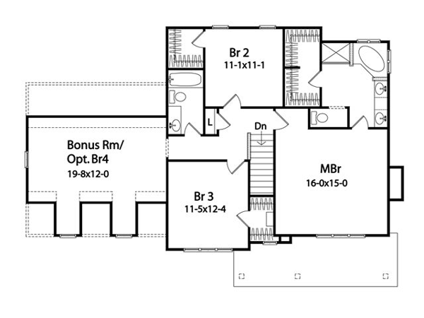 Traditional Level Two of Plan 45111