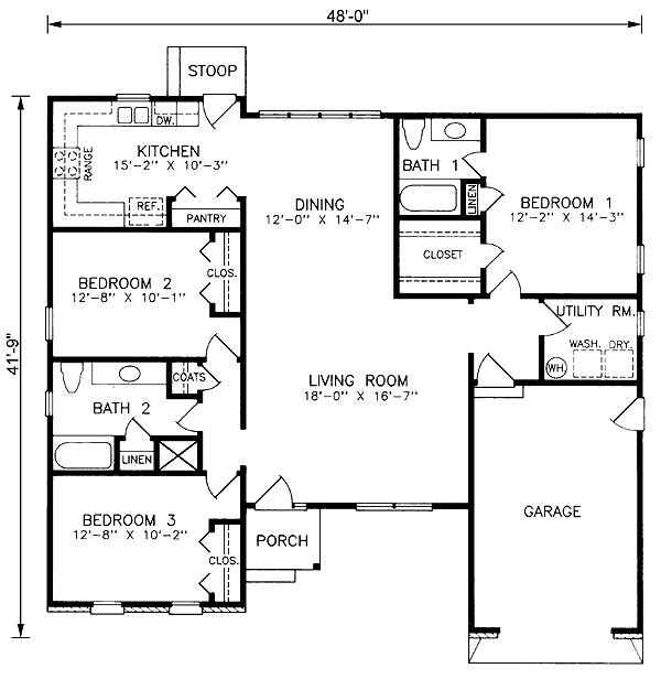 Traditional Level One of Plan 45209