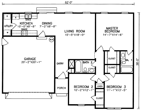 Traditional Level One of Plan 45273