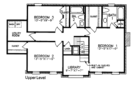 Traditional Level Two of Plan 45284