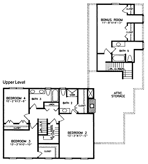 Colonial Level Two of Plan 45289