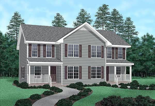 Plan 45358 | Country Style with 4 Bed, 6 Bath