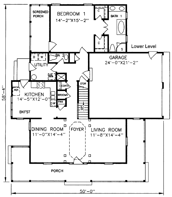 Country Level One of Plan 45376