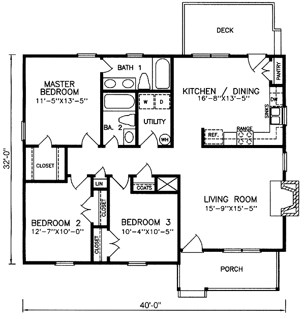 Traditional Level One of Plan 45391