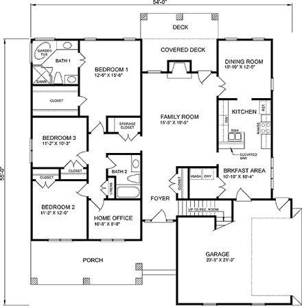 First Level Plan