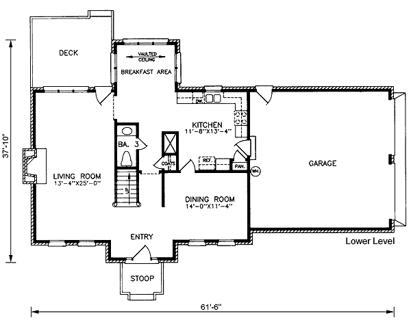 Colonial Level One of Plan 45413