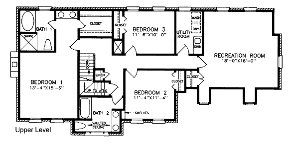 Colonial Level Two of Plan 45413