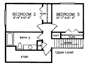 Traditional Level Two of Plan 45421