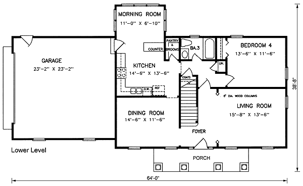 Colonial Level One of Plan 45431