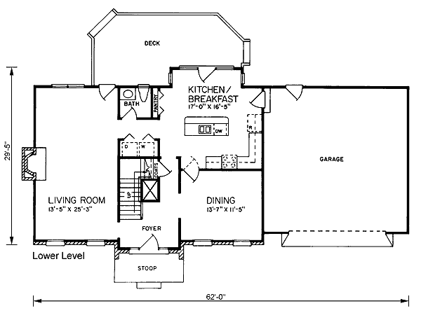 Colonial Level One of Plan 45432