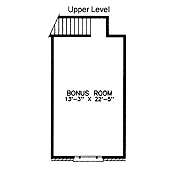One-Story Traditional Level Two of Plan 45441