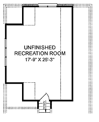 One-Story Traditional Level Two of Plan 45447