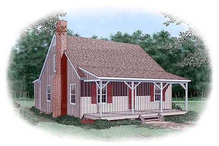 House Plan 45460 Elevation