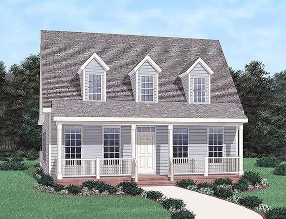 House Plan 45472 Elevation