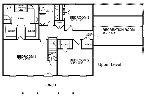 Colonial Level Two of Plan 45498