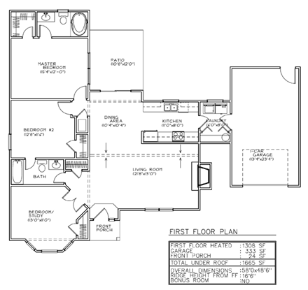 First Level Plan