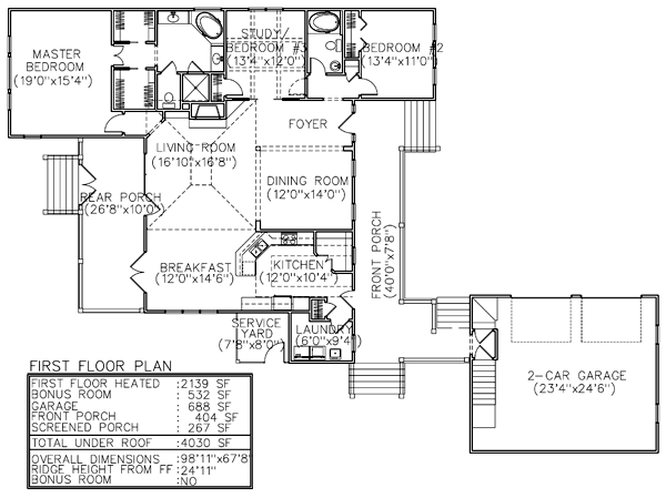 Cape Cod Country Level One of Plan 45644