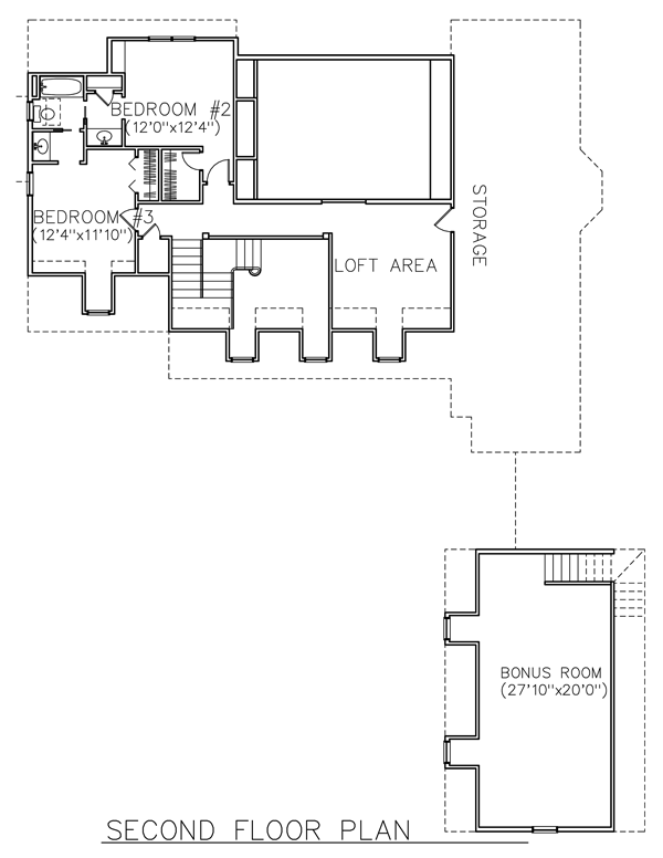 Cape Cod Country Level Two of Plan 45662