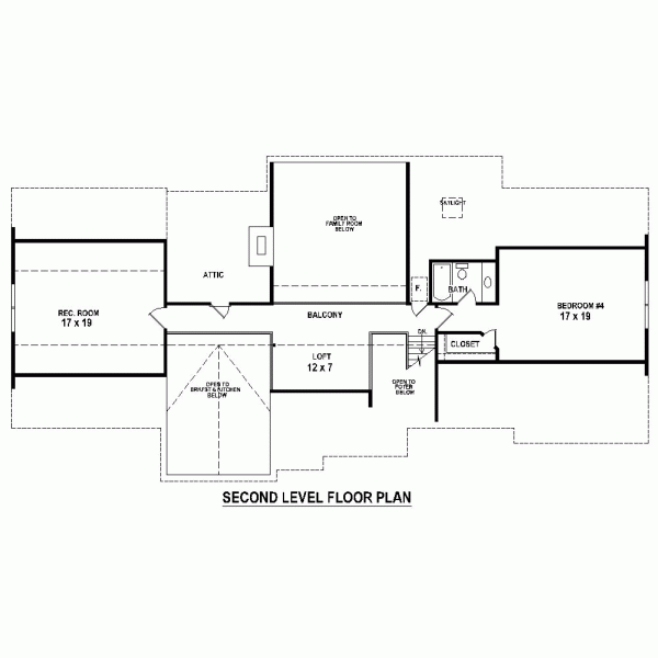 Contemporary Level Two of Plan 45713