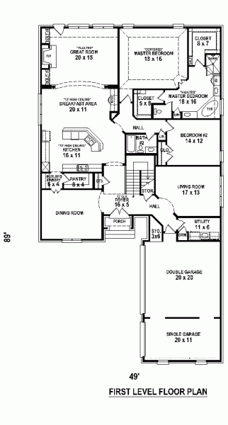 European Level One of Plan 45732