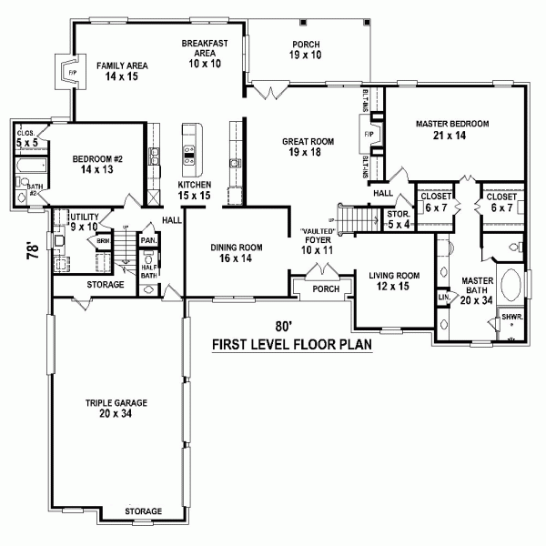 Country European Level One of Plan 45736