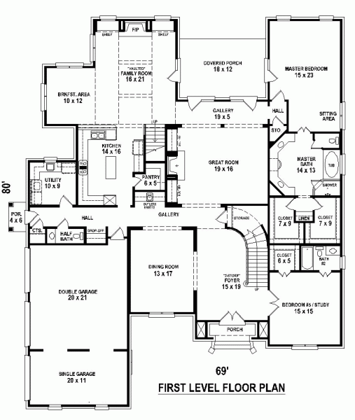 European Level One of Plan 45756