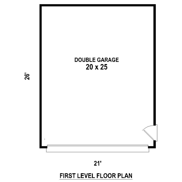 Traditional Level One of Plan 45784