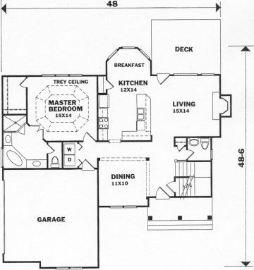 Traditional Level One of Plan 45814